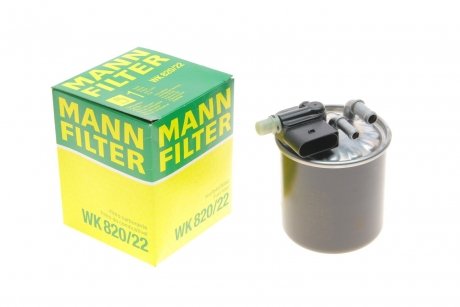 Паливний фільтр MANN-FILTER WK 820/22