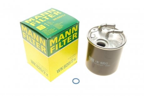 Фильтр топливный MANN-FILTER WK 820/2 x (фото 1)
