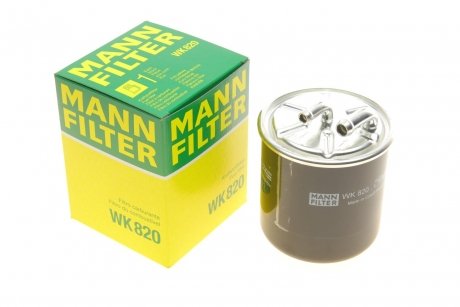 Паливний фільтр MANN-FILTER WK 820 (фото 1)