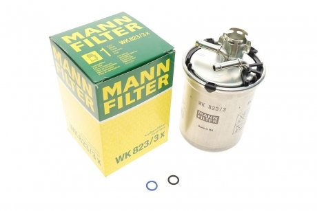 Паливний фільтр MANN-FILTER WK 823/3 x