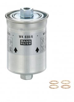 Паливний фільтр MANN-FILTER WK830/6X (фото 1)