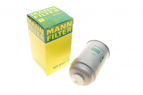 Фильтр топливный MANN-FILTER WK 842/11 (фото 1)