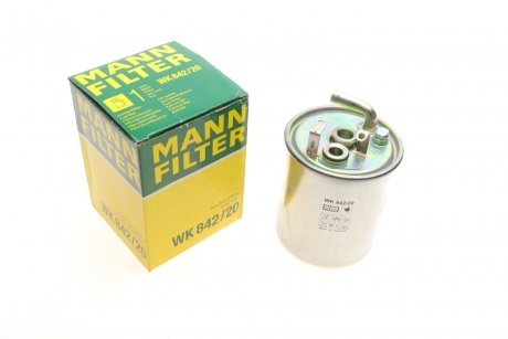 Паливний фільтр MANN-FILTER WK 842/20 (фото 1)