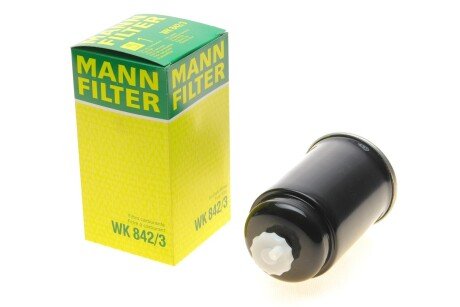 Топливный фильтр MANN-FILTER WK 842/3