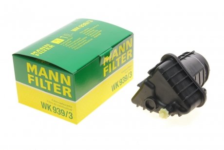 Топливный фильтр MANN-FILTER WK 939/3