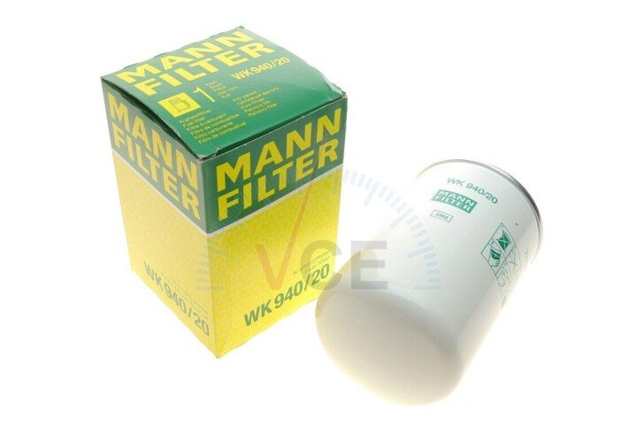 Топливный фильтр MANN-FILTER WK 940/20 (фото 1)