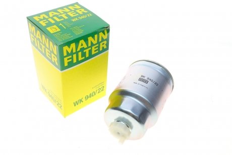 Топливный фильтр MANN-FILTER WK 940/22