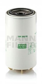 Паливний фільтр MANN-FILTER WK940/36X (фото 1)