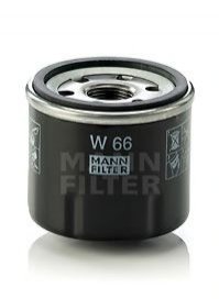 Масляний фільтр MANN-FILTER W 66 (фото 1)