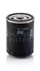 Масляний фільтр MANN-FILTER W 713/18