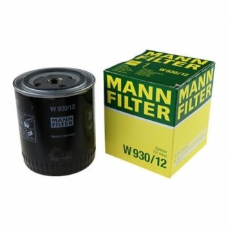 Масляний фільтр MANN-FILTER W 930/12 (фото 1)