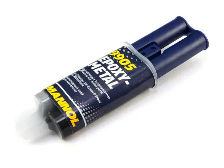 Клей двухкомпонентный для металла epoxy-metal (30g) Mannol 9905