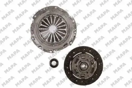 Citroen к-кт сцепления (полный) c3,nemo,berlingo,peugeot 1.4/1.6 16v 00-/200mm MAPA 007200400