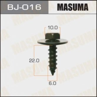 Саморез 6x22мм (комплект 6шт) toyota/lexus MASUMA BJ-016 (фото 1)