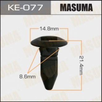 Зажим, молдинг / защитная накладка MASUMA KE-077 (фото 1)
