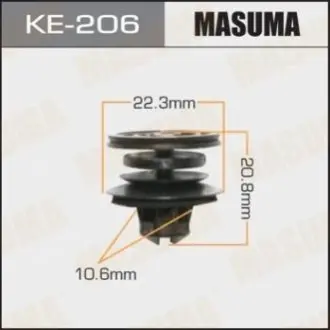 Затискач, молдинг / захисна накладка MASUMA KE-206