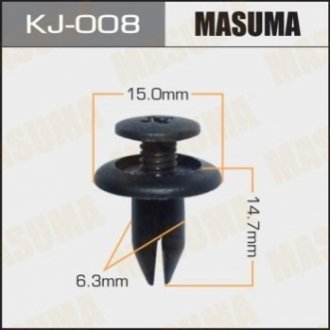 Затискач, молдинг / захисна накладка MASUMA KJ-008 (фото 1)