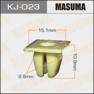 Затискач, молдинг / захисна накладка MASUMA KJ-023