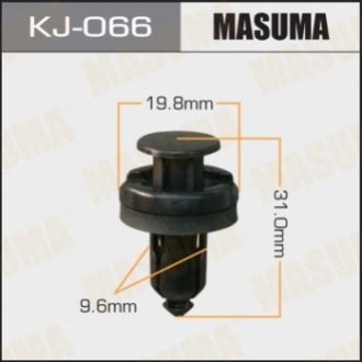 Затискач, молдинг / захисна накладка MASUMA KJ-066