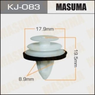 Зажим, молдинг / защитная накладка MASUMA KJ-083