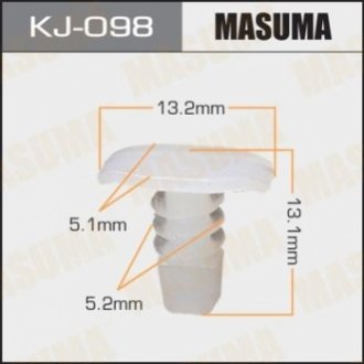 Затискач, молдинг / захисна накладка MASUMA KJ-098 (фото 1)