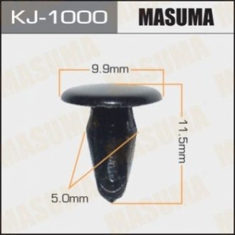 Затискач, молдинг / захисна накладка MASUMA KJ-1000 (фото 1)