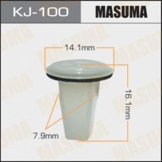 Затискач, молдинг / захисна накладка MASUMA KJ-100 (фото 1)