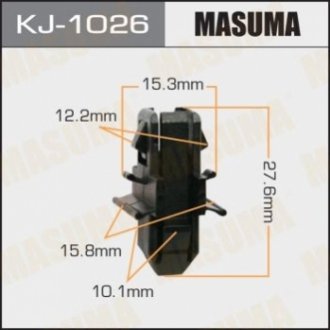 Затискач, молдинг / захисна накладка MASUMA KJ-1026 (фото 1)