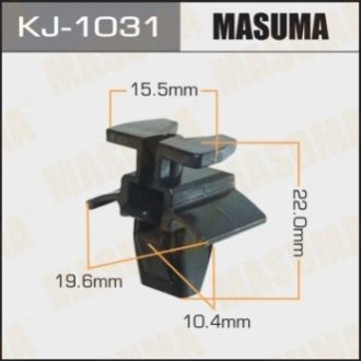 Затискач, молдинг / захисна накладка MASUMA KJ-1031