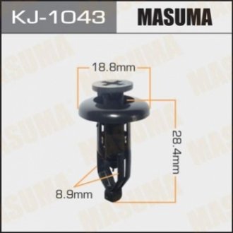 Зажим, молдинг / защитная накладка MASUMA KJ-1043 (фото 1)