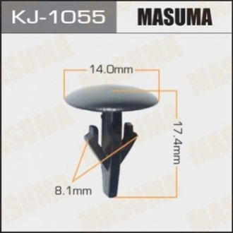 Затискач, молдинг / захисна накладка MASUMA KJ-1055 (фото 1)