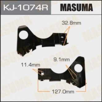 Затискач, молдинг / захисна накладка MASUMA KJ-1074R (фото 1)