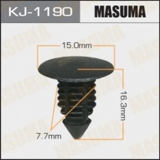 Зажим, молдинг / защитная накладка MASUMA KJ-1190 (фото 1)