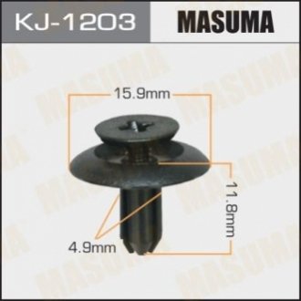 Затискач, молдинг / захисна накладка MASUMA KJ-1203