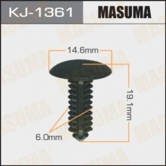 Затискач, молдинг / захисна накладка MASUMA KJ-1361 (фото 1)