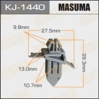 Зажим, молдинг / защитная накладка MASUMA KJ-1440 (фото 1)