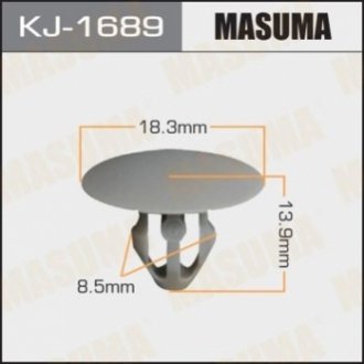 Затискач, молдинг / захисна накладка MASUMA KJ-1689 (фото 1)