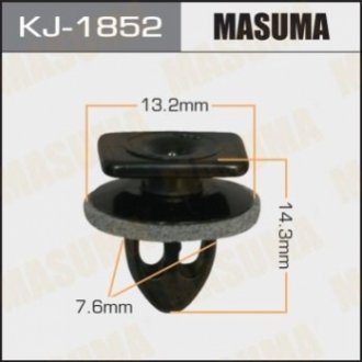 Зажим, молдинг / защитная накладка MASUMA KJ-1852 (фото 1)