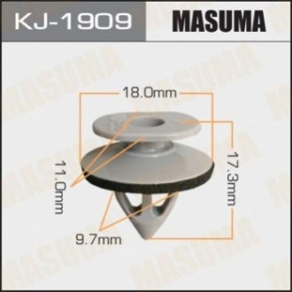 Затискач, молдинг / захисна накладка MASUMA KJ-1909