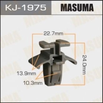 Зажим, молдинг / защитная накладка MASUMA KJ-1975 (фото 1)