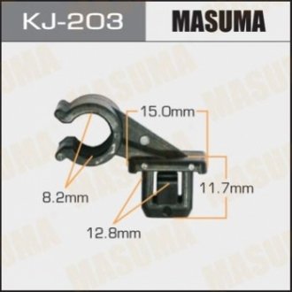 Затискач, молдинг / захисна накладка MASUMA KJ-203 (фото 1)