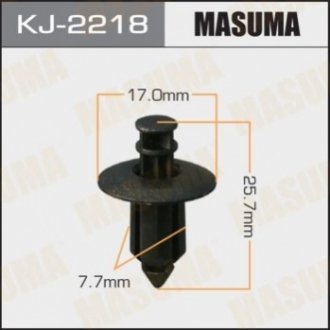 Зажим, молдинг / защитная накладка MASUMA KJ-2218