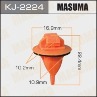 Затискач, молдинг / захисна накладка MASUMA KJ-2224