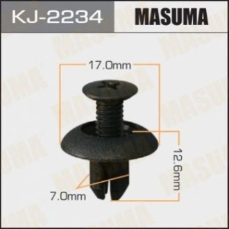 Затискач, молдинг / захисна накладка MASUMA KJ-2234