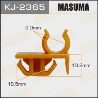 Зажим, молдинг / защитная накладка MASUMA KJ-2365 (фото 1)