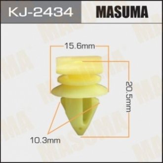 Затискач, молдинг / захисна накладка MASUMA KJ-2434 (фото 1)