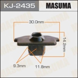 Зажим, молдинг / защитная накладка MASUMA KJ-2435 (фото 1)