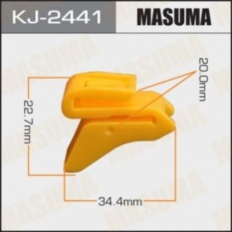Затискач, молдинг / захисна накладка MASUMA KJ-2441 (фото 1)