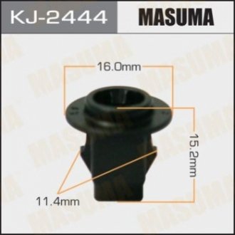 Затискач, молдинг / захисна накладка MASUMA KJ-2444