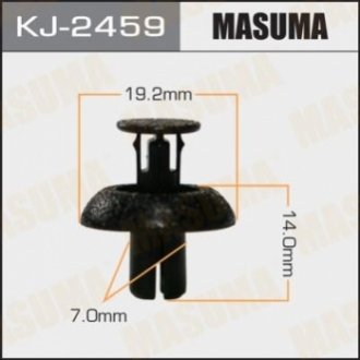 Затискач, молдинг / захисна накладка MASUMA KJ-2459 (фото 1)